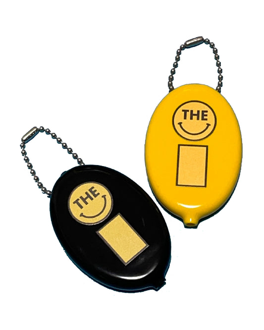 Smiley Rubber Coin Case