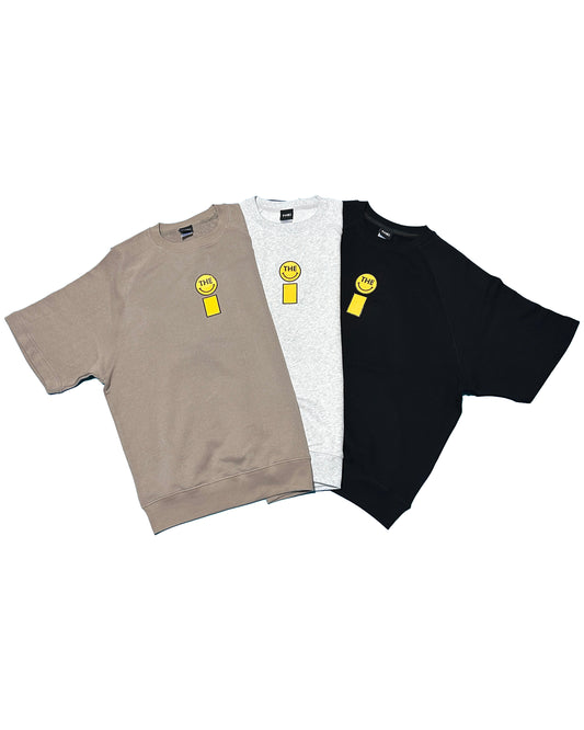 Smiley Loose Fit Sweat T-Shirt