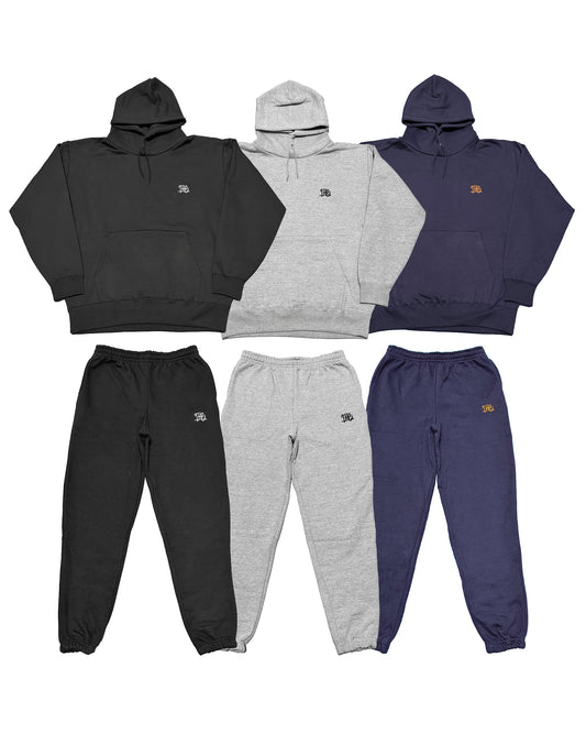 Arabic One Point Heavy Weight Hoodie & Pants Setup