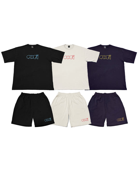 Bubble Magnum Weight T-Shirt & Shorts Setup
