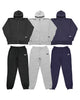 Box One Point Heavy Weight Sweat Zip Hoodie & Pants Setup