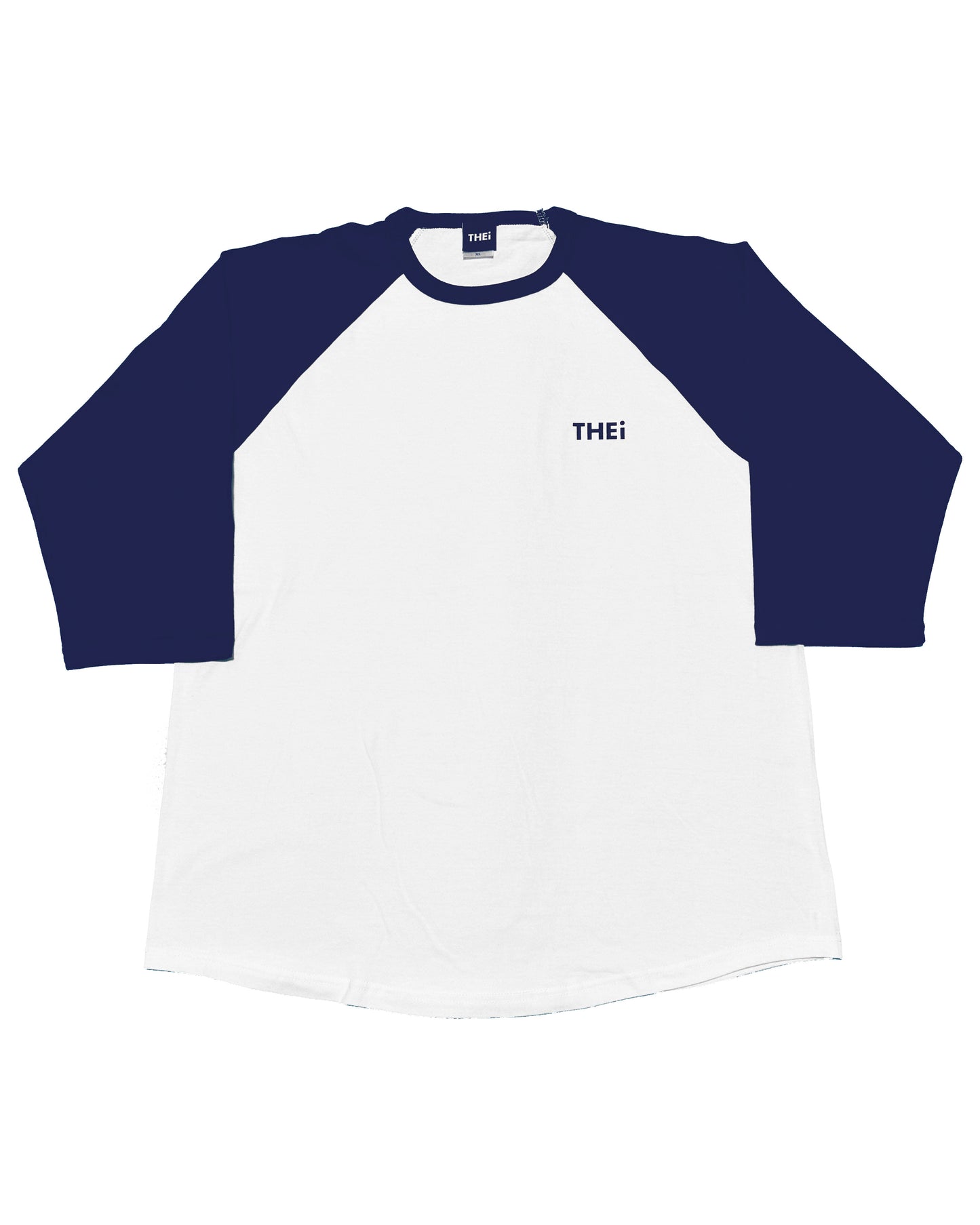 Basic One Point Raglan 3/4 Sleeve T-Shirt
