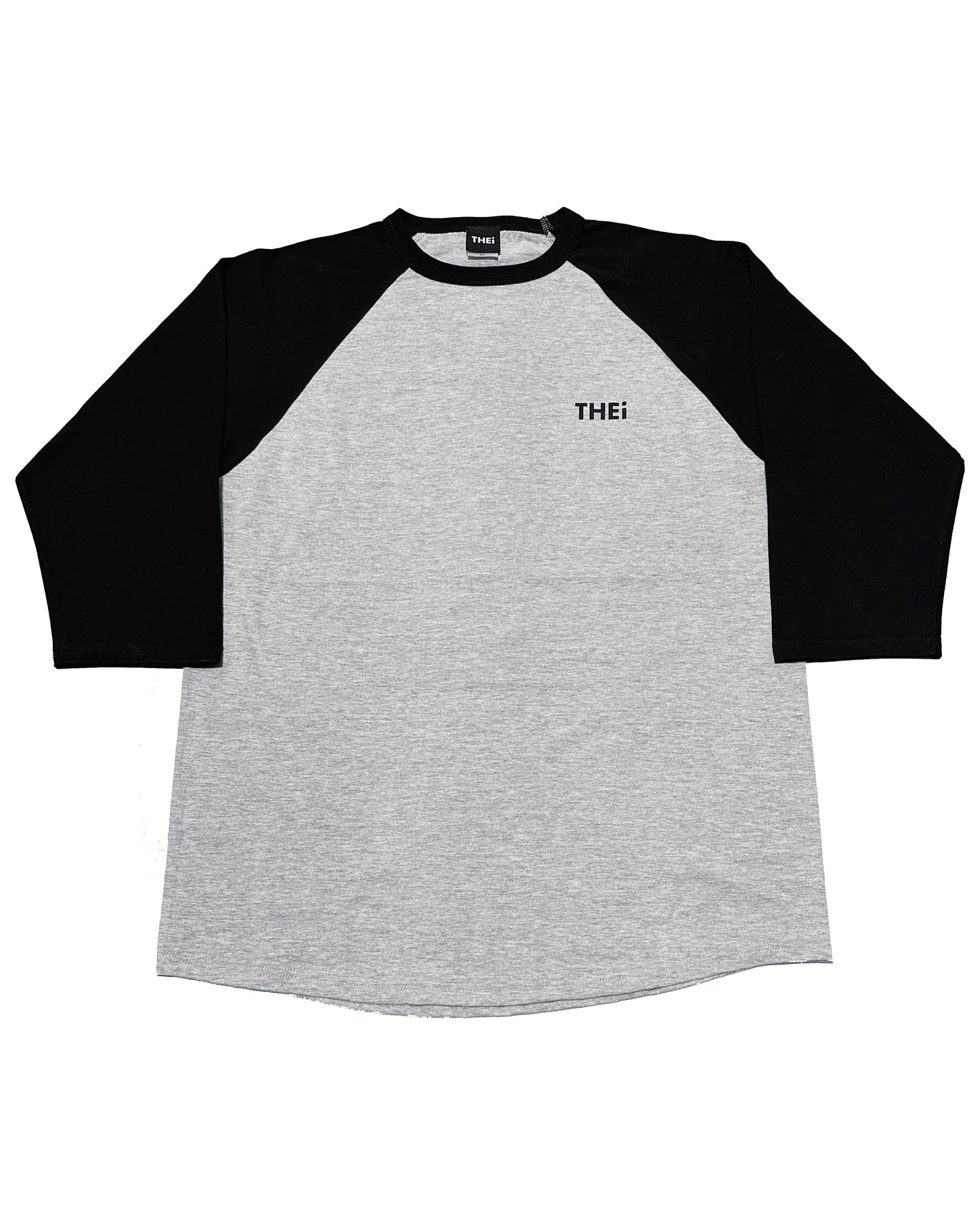 Basic One Point Raglan 3/4 Sleeve T-Shirt