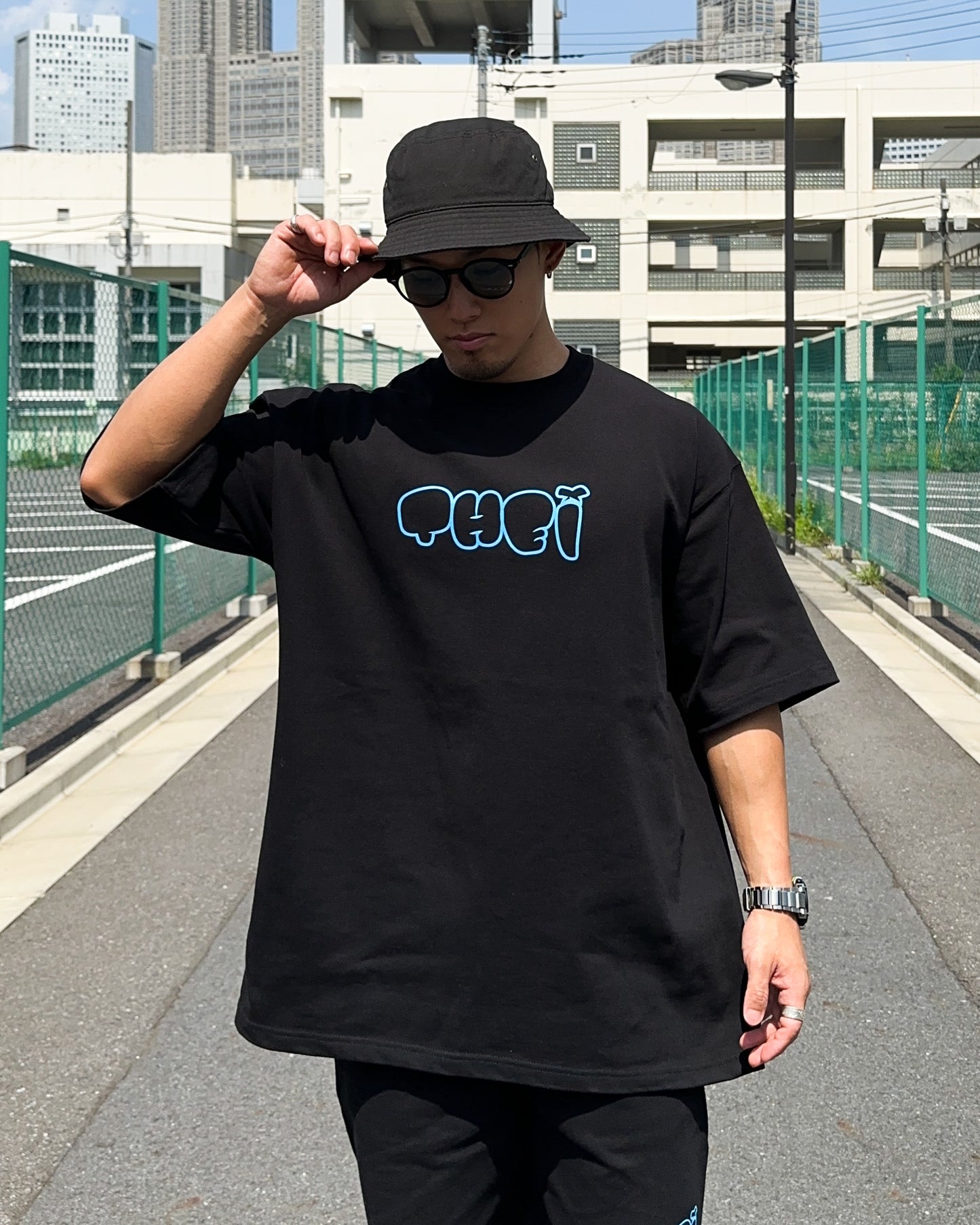 Bubble Magnum Weight Big Silhouette T-Shirt