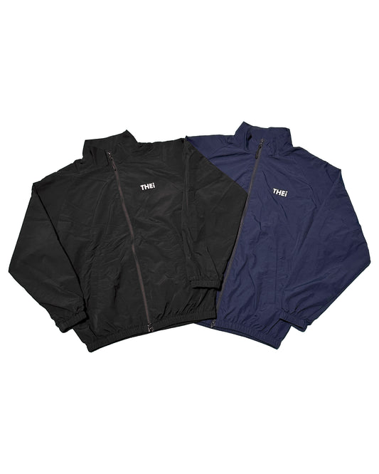 Basic One Point Cotton Like Nylon Track Jacket