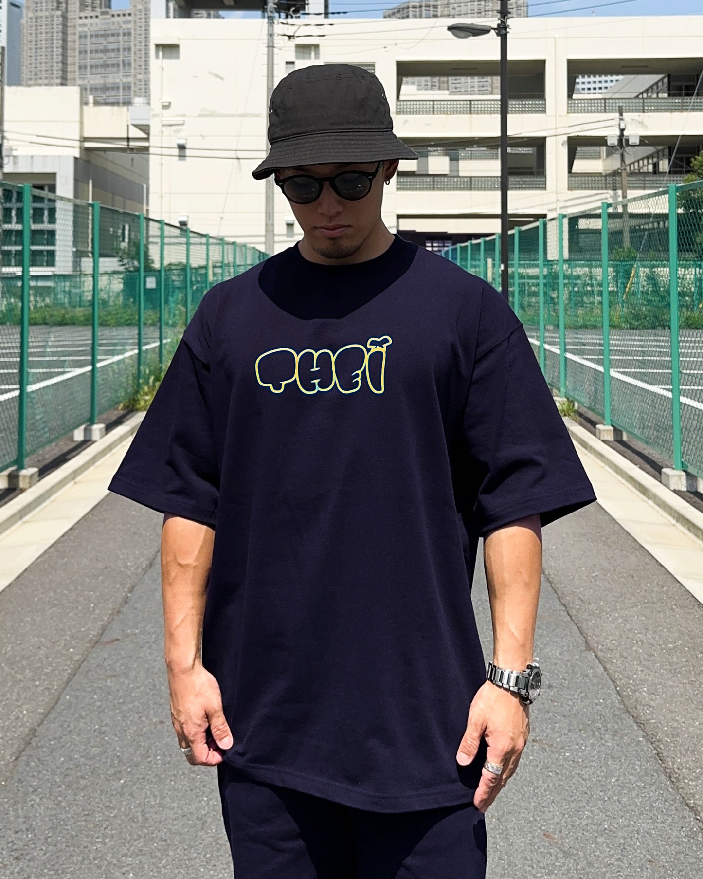 Bubble Magnum Weight Big Silhouette T-Shirt