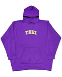 College Sweat Hoodie - Purple