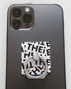 Mix Box Smartphone Ring - White