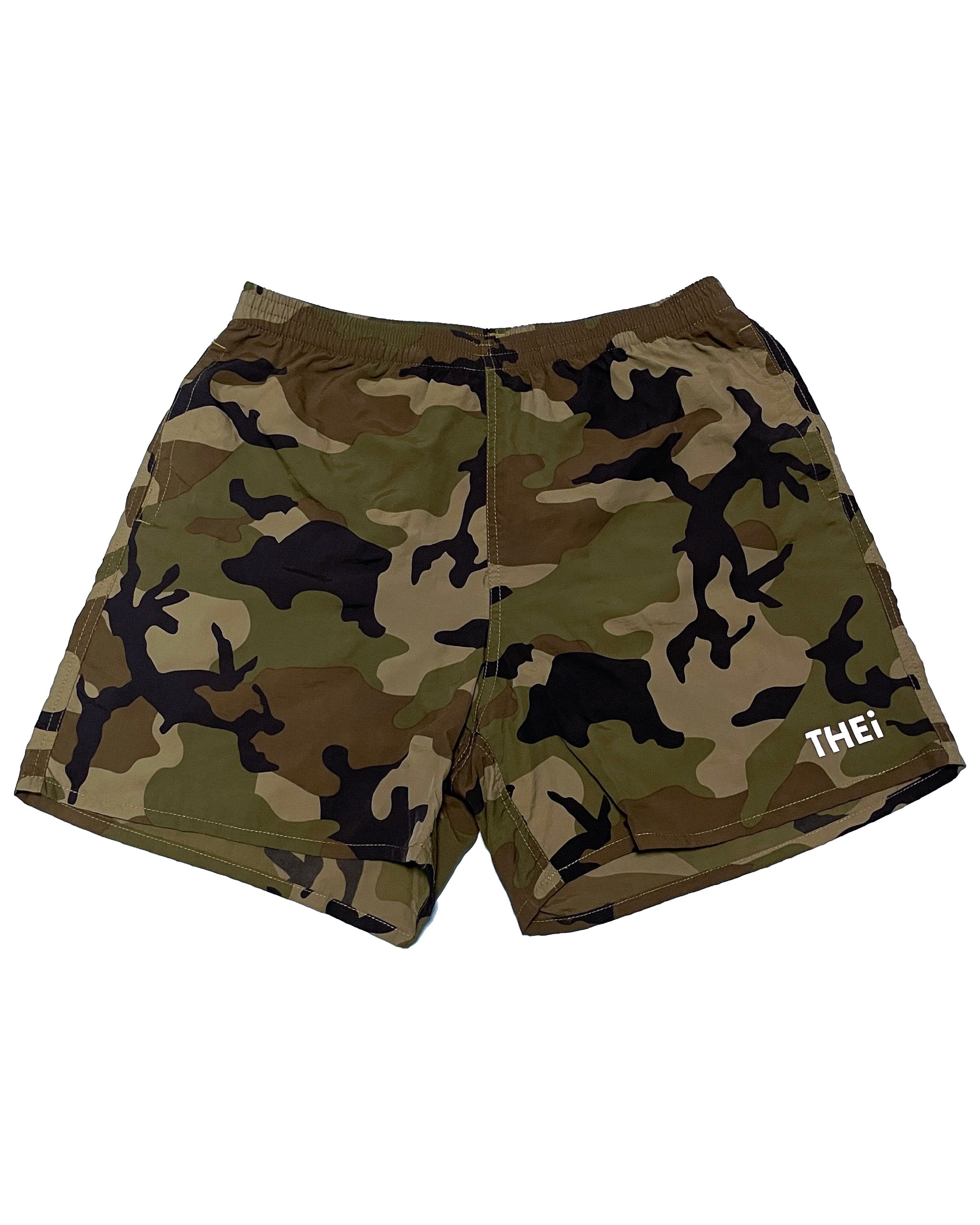 Basic One Point Versatile Shorts - Camouflage