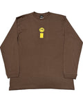 Smiley L/S Tee - Brown