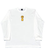 Smiley L/S Tee - White