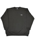 Basic One Point Sweat Shirt - Black