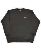 Basic One Point Sweat Shirt - Black