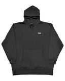 Basic One Point Sweat Hoodie - Black