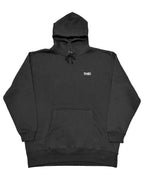 Basic One Point Sweat Hoodie - Black