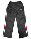 Basic One Point Track Pants - Black / Red / White