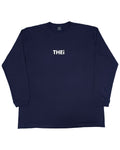 Basic L/S Tee - Navy