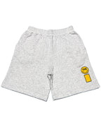Smiley Relax Sweat Shorts - Gray