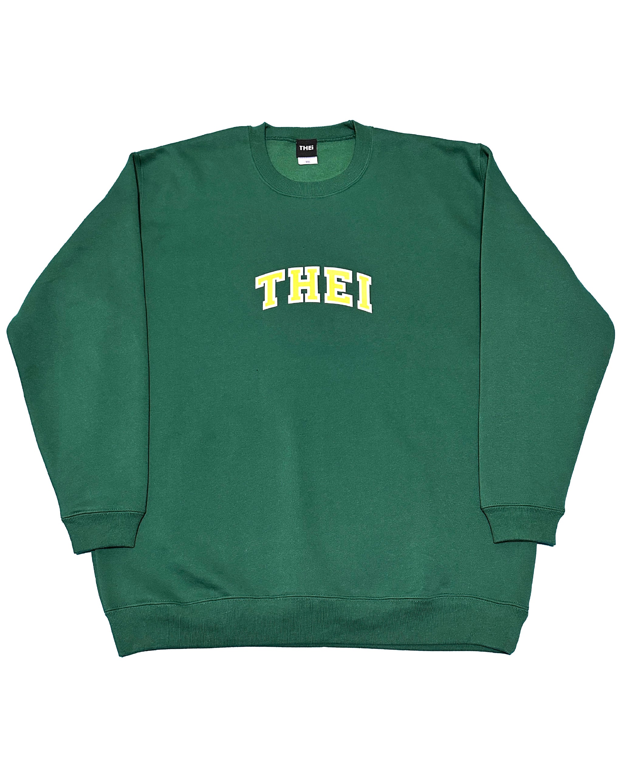College Sweat Shirt - Ivy Green