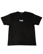Basic Back Print Tee - Black
