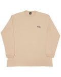 Basic One Point L/S Tee - Beige