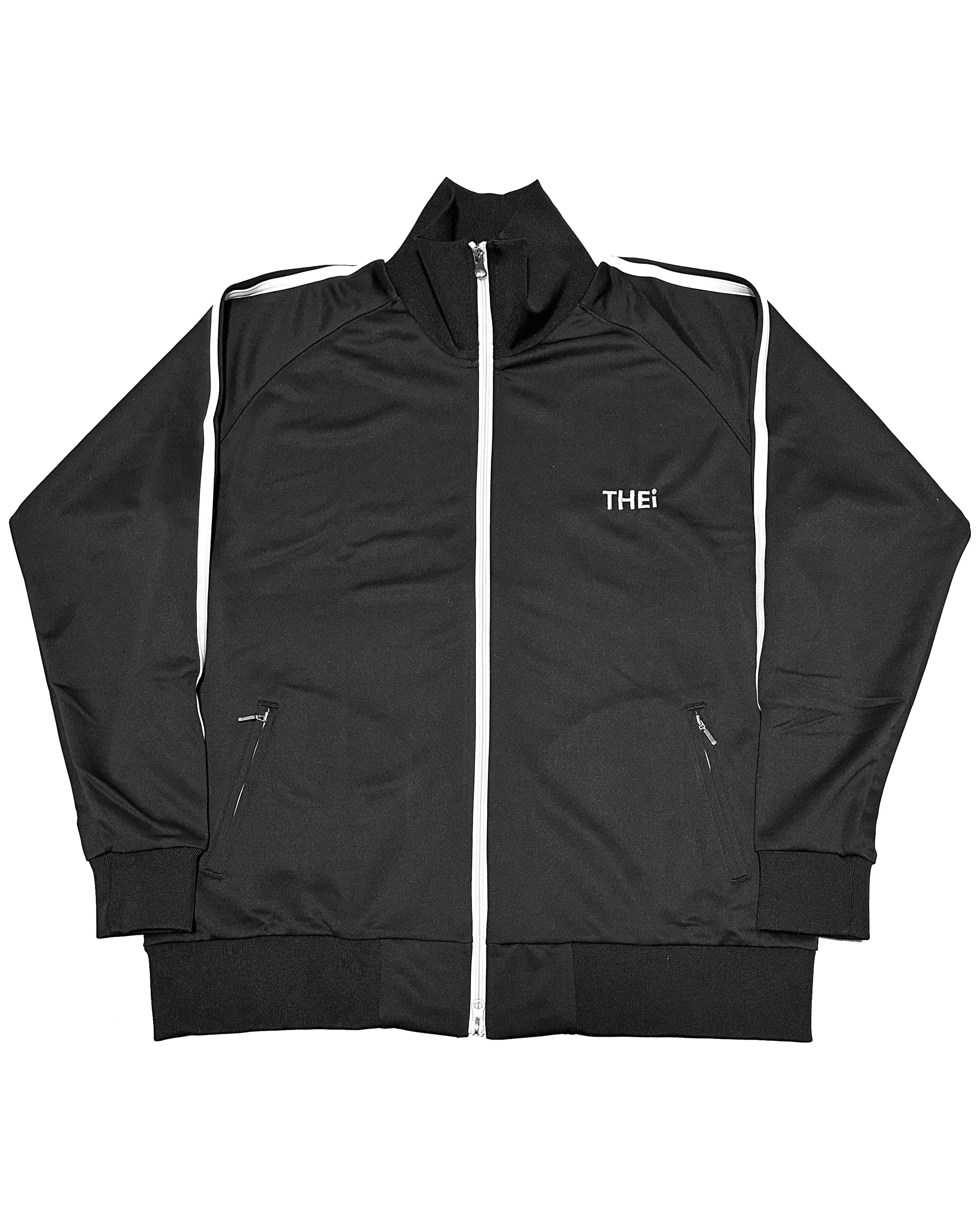 Basic One Point Track JKT - Black / White