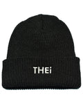 Basic One Point Knit Cap - Black