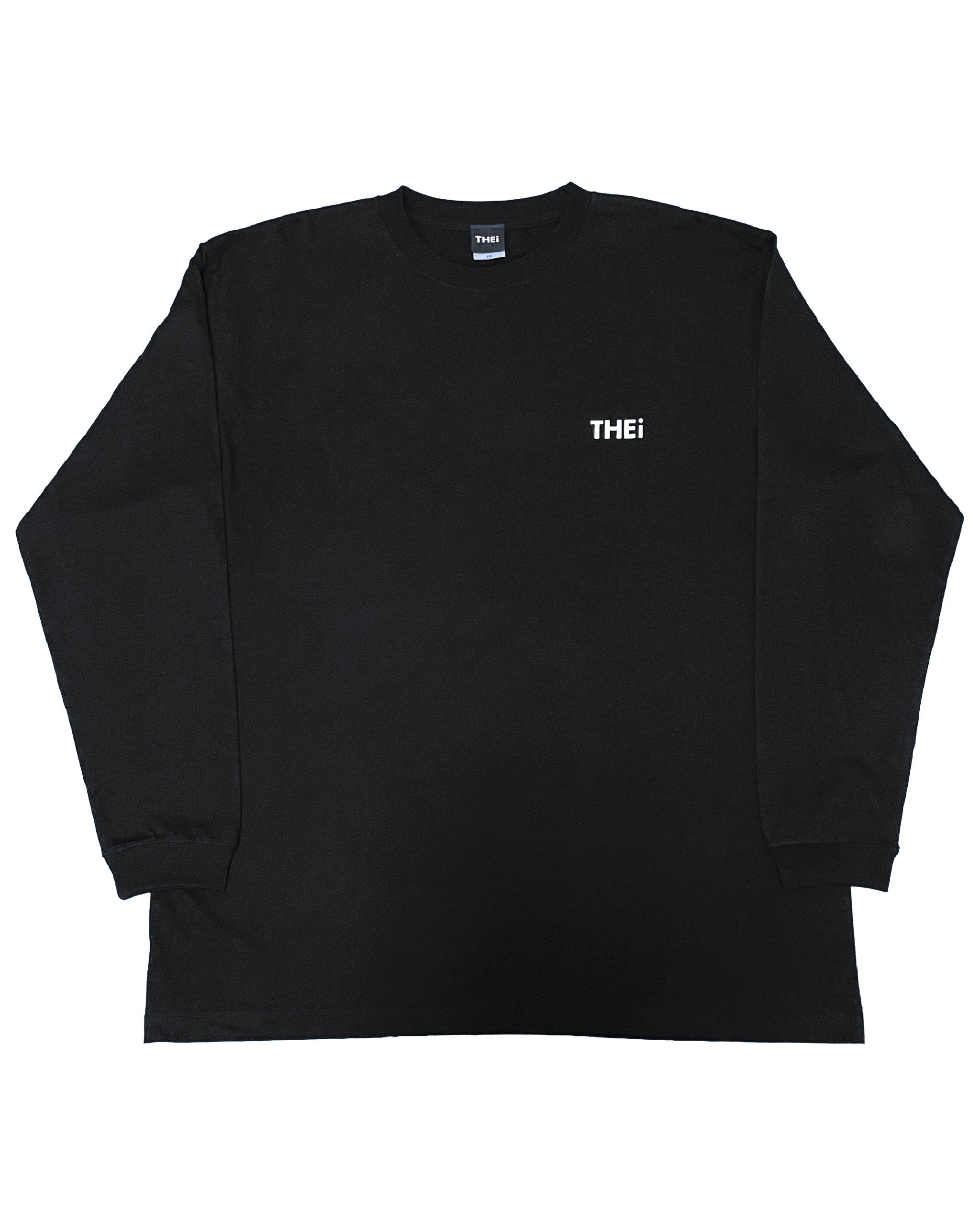 Basic One Point L/S Tee - Black
