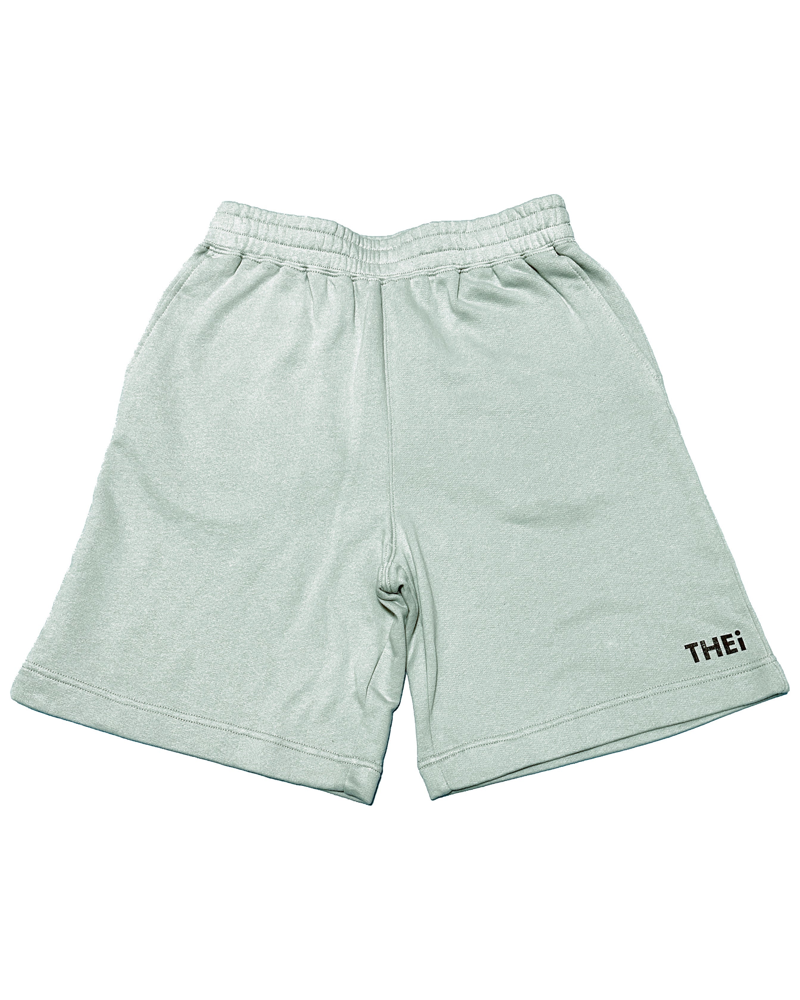 Basic One Point Relax Sweat Shorts - Acid Green