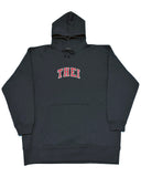 College-Type2 Sweat Hoodie - Black