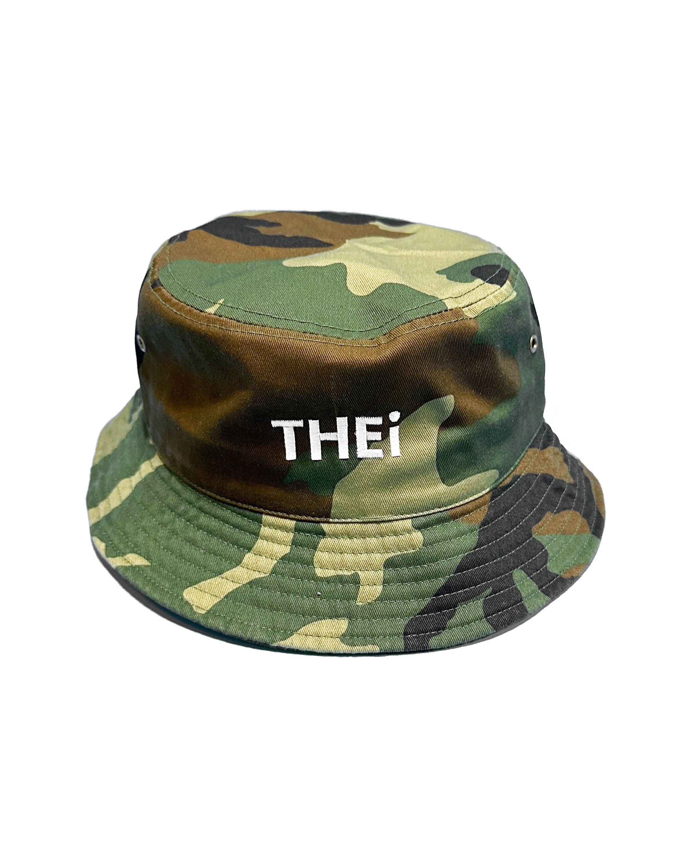 Basic One Point Bucket Hat - Camouflage