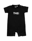 Basic Baby Rompers - Black