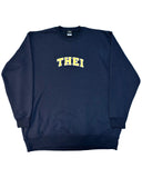 College Sweat Shirt - Navy