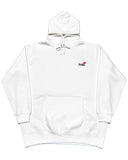 Heart Sweat Hoodie - White