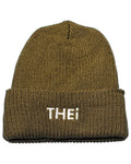 Basic One Point Knit Cap - Coyote Brown