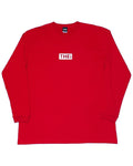 Box L/S Tee - Red