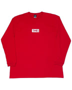 Box L/S Tee - Red