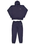 Basic One Point HW Sweat Hoodie & Pants Setup - Navy