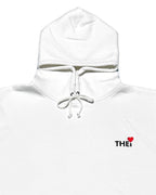 Heart Sweat Hoodie - White