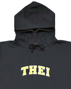 College Sweat Hoodie - Black
