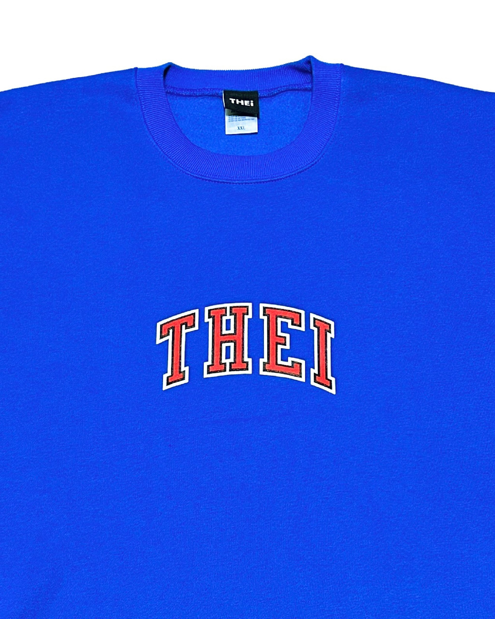 College-Type2 Sweat Shirt - Blue
