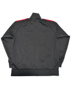 Basic One Point Track JKT - Black / Red / White