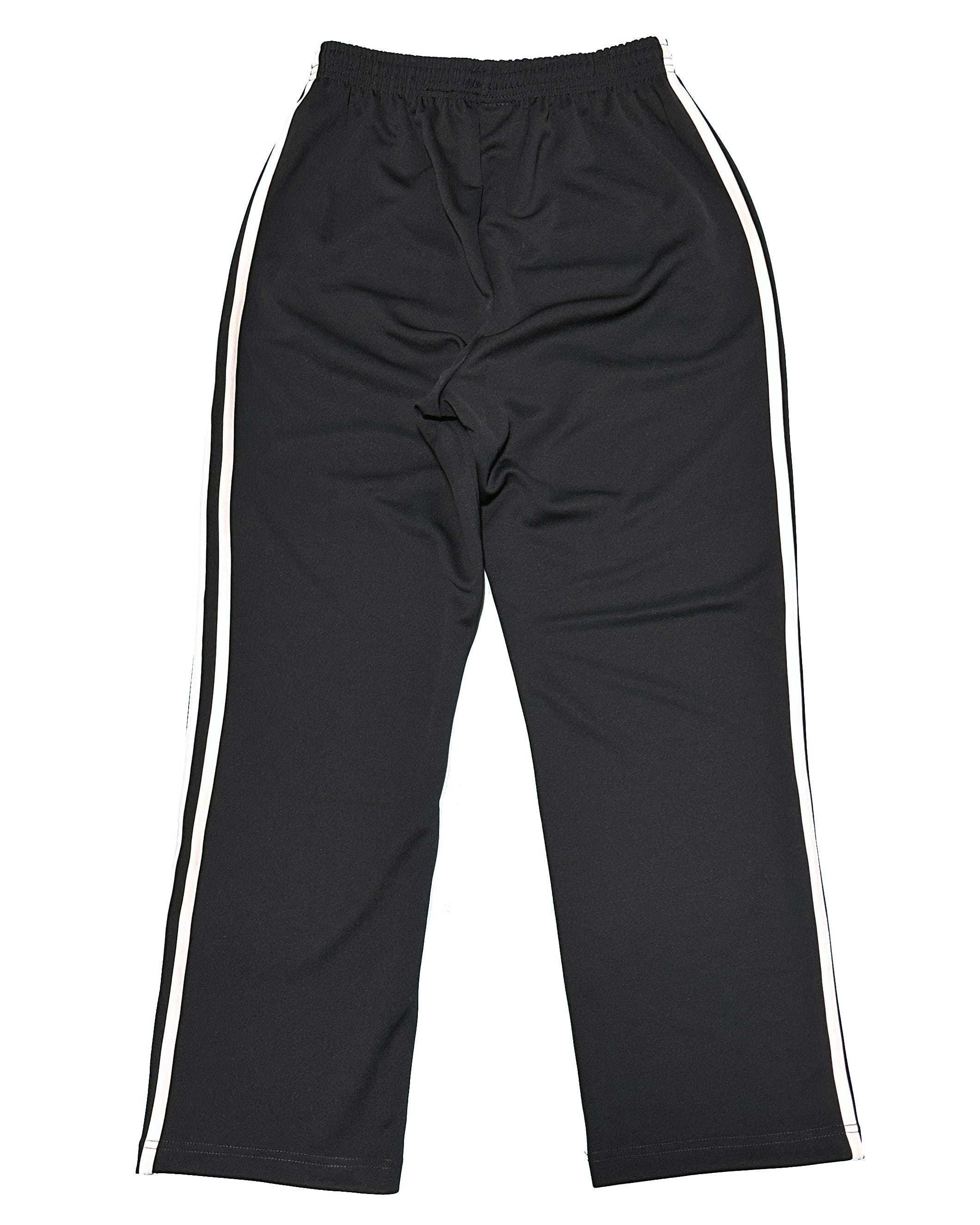 Basic One Point Track Pants - Black / White