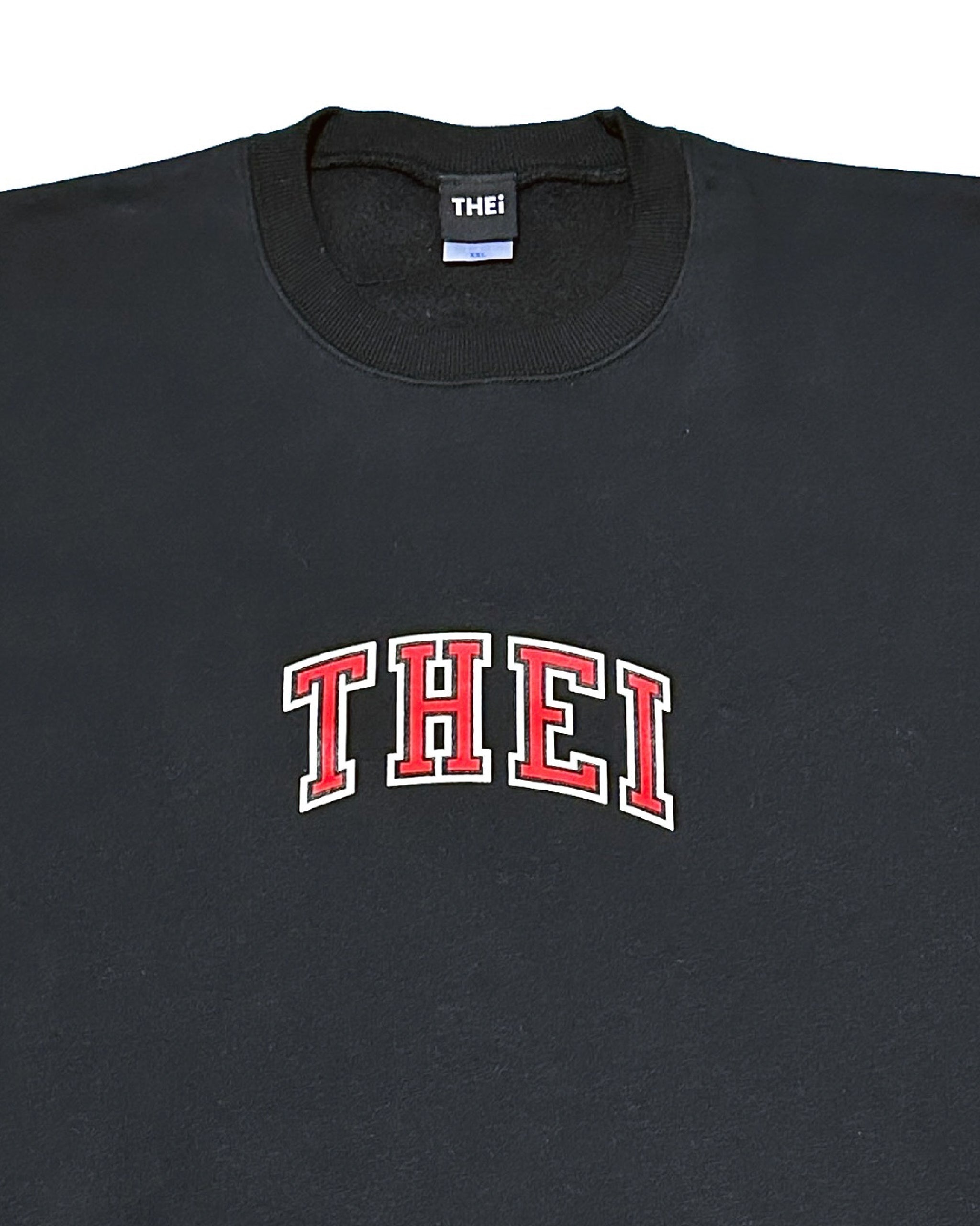College-Type2 Sweat Shirt - Black
