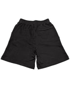 Basic One Point Relax Sweat Tee & Shorts Setup - Black