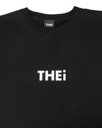 Basic Back Print L/S Tee - Black