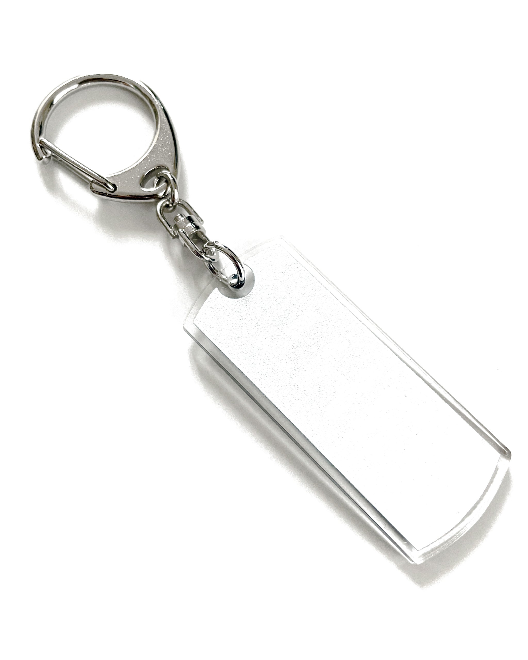 Basic Tag Key Chain - Black