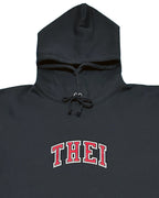 College-Type2 Sweat Hoodie - Black