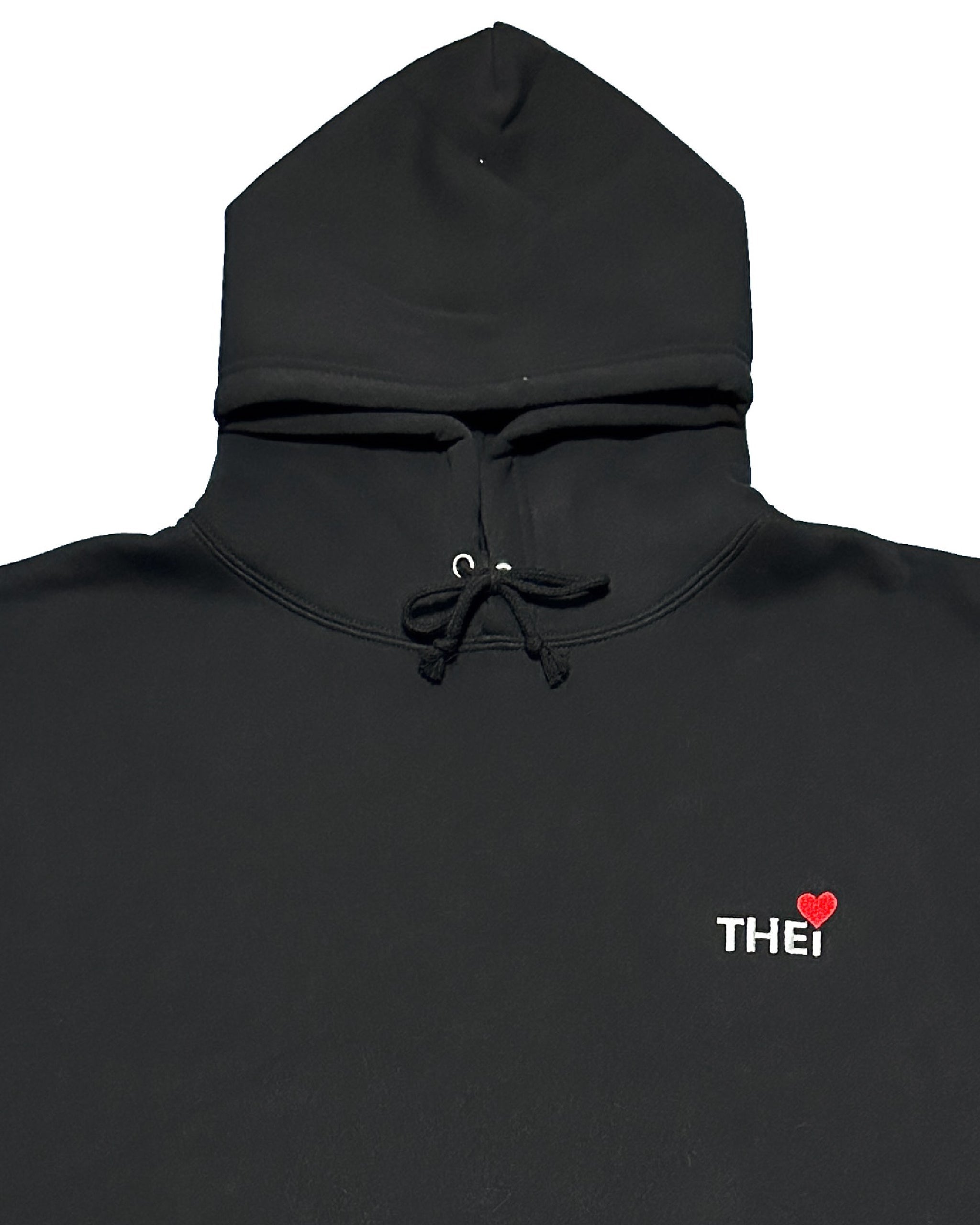 Heart Sweat Hoodie - Black