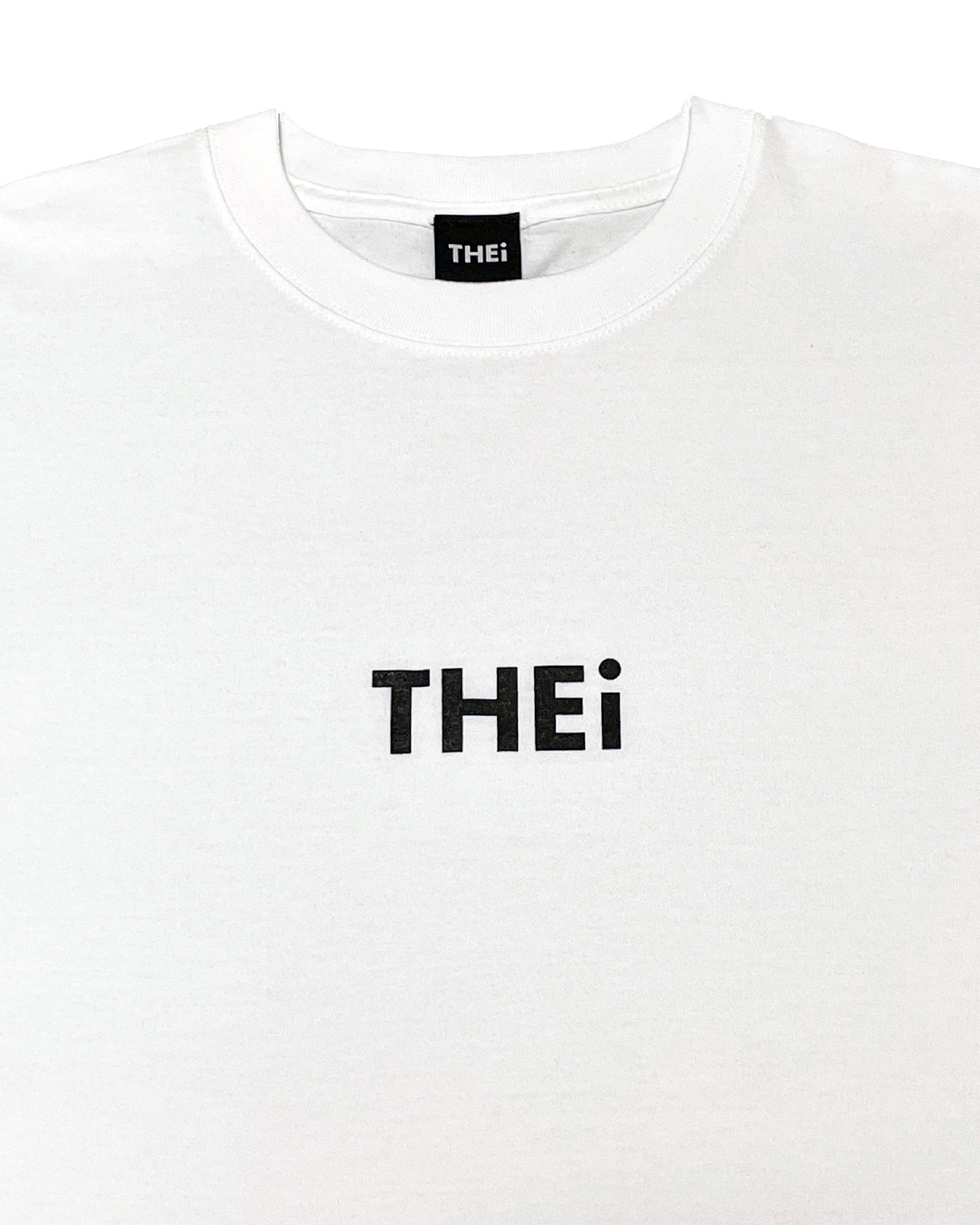 Basic Back Print Tee - White